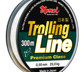 Леска Trolling Line 0,37 мм, 13,0 кг, 300 м (уп.5 шт), прозрачная