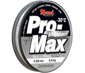 Леска Pro-Max Winter Strong 0,20 мм, 5,3 кг, 30 м, прозрачный (уп.10 шт) -30