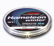 Леска Hameleon Winter 0,12 мм, 1,7 кг, 30 м, прозрачный (уп.10 шт) -30