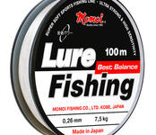 Леска Lure Fishing 0,28 мм, 8,5 кг, 100 м, прозрачная (уп.5 шт)