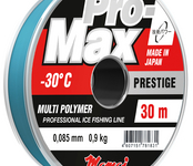 Леска Pro-Max Prestige 0,142 мм, 2,4 кг, 30 м, прозрачный (уп.10 шт)